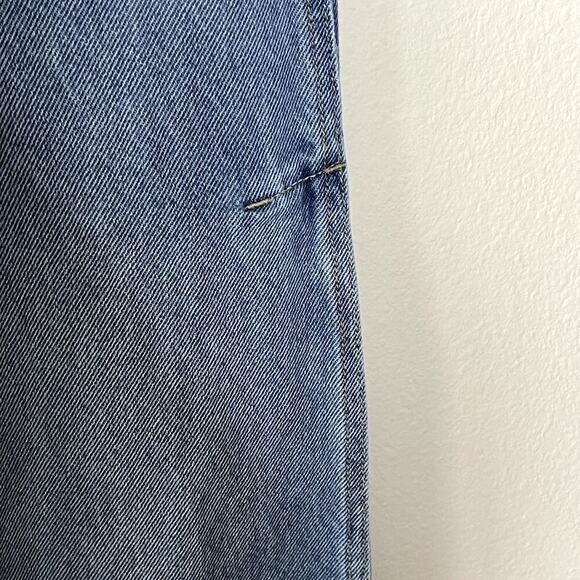 SEVEN.SEVEN DO GOOD SIDE SLIT WIDE LEG DENIM JEAN SIZE 4 - Picture 5 of 12